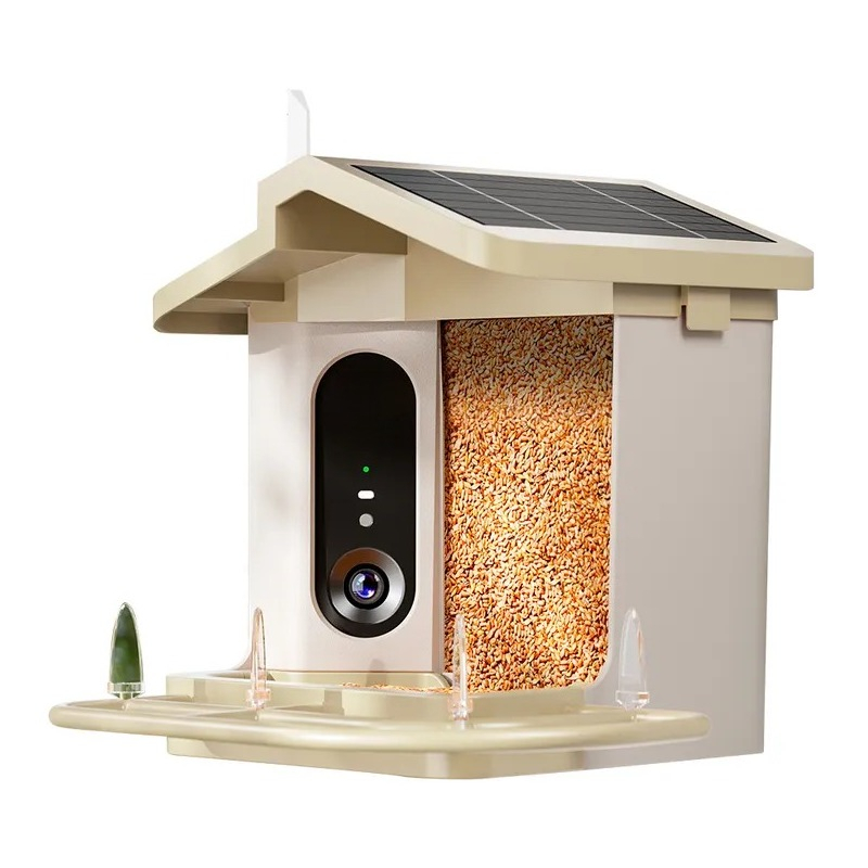 Smart Garden Devices - Smart Bird Feeder HD Camera AI