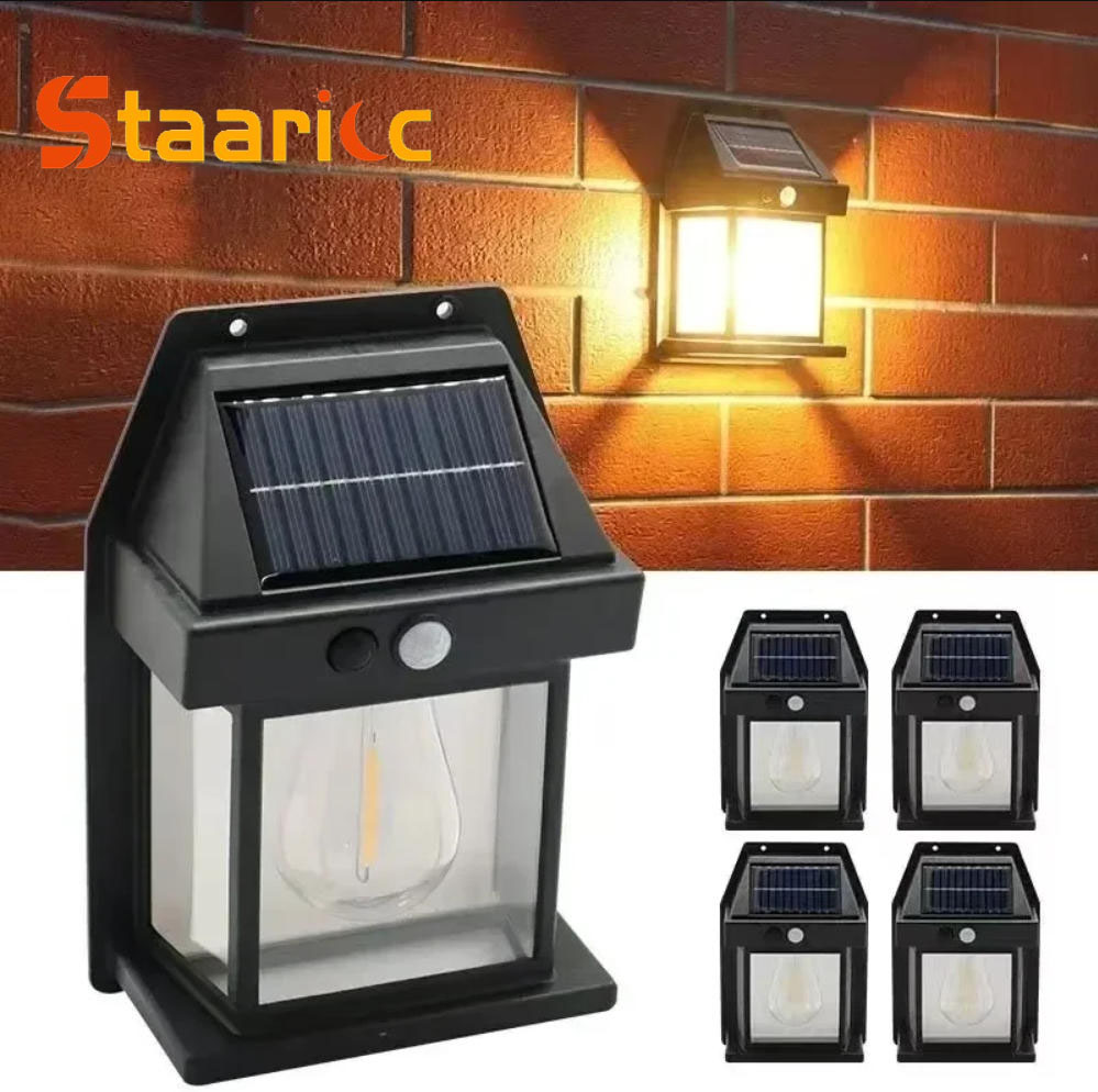 Smart Garden Solar - Outdoor Solar Tungsten Wall Light with