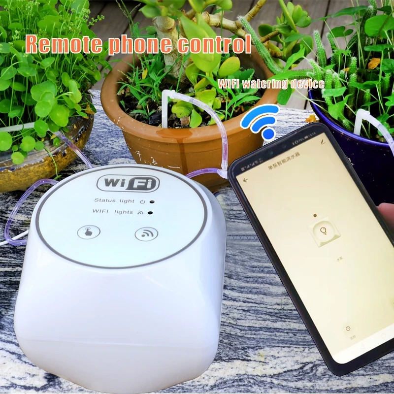 Smart Garden Iot - Wifi Lazy automatic watering set adjustable