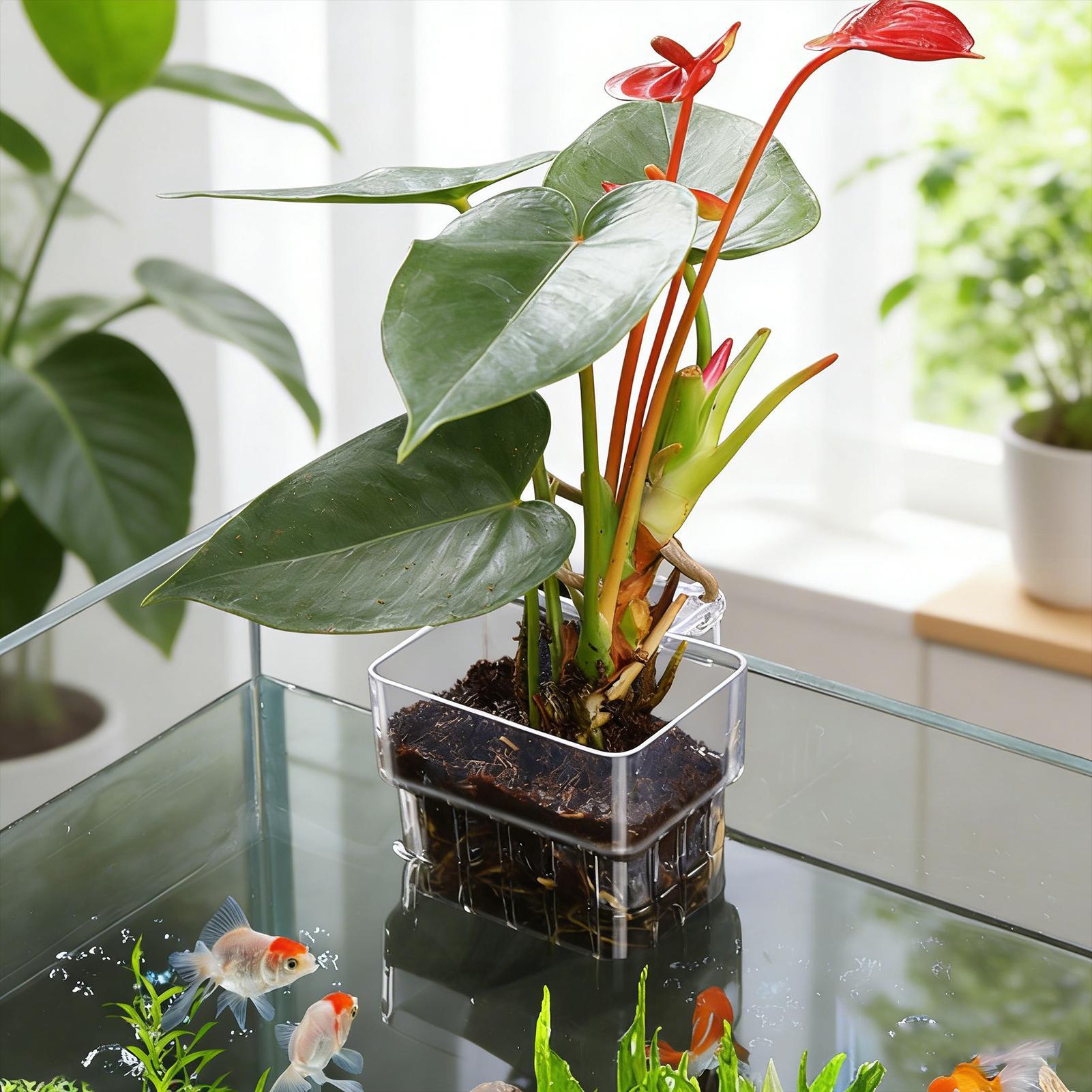 Transparent Hangable Aquarium  - огляд і ціна Hydroponic Grow Pod