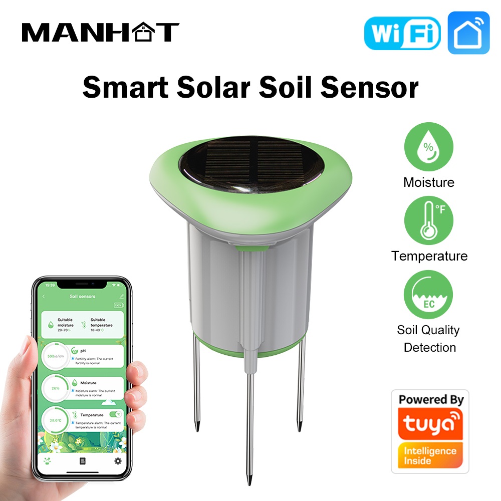 MANHOT WiFi Smart Solar Soil S - огляд і ціна Smart Garden Solar