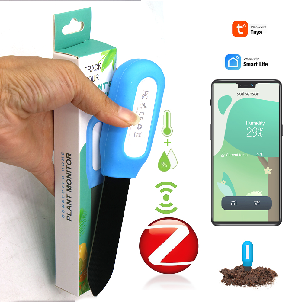 Smart Zigbee Soil Sensor for H - огляд і ціна Smart Garden Devices