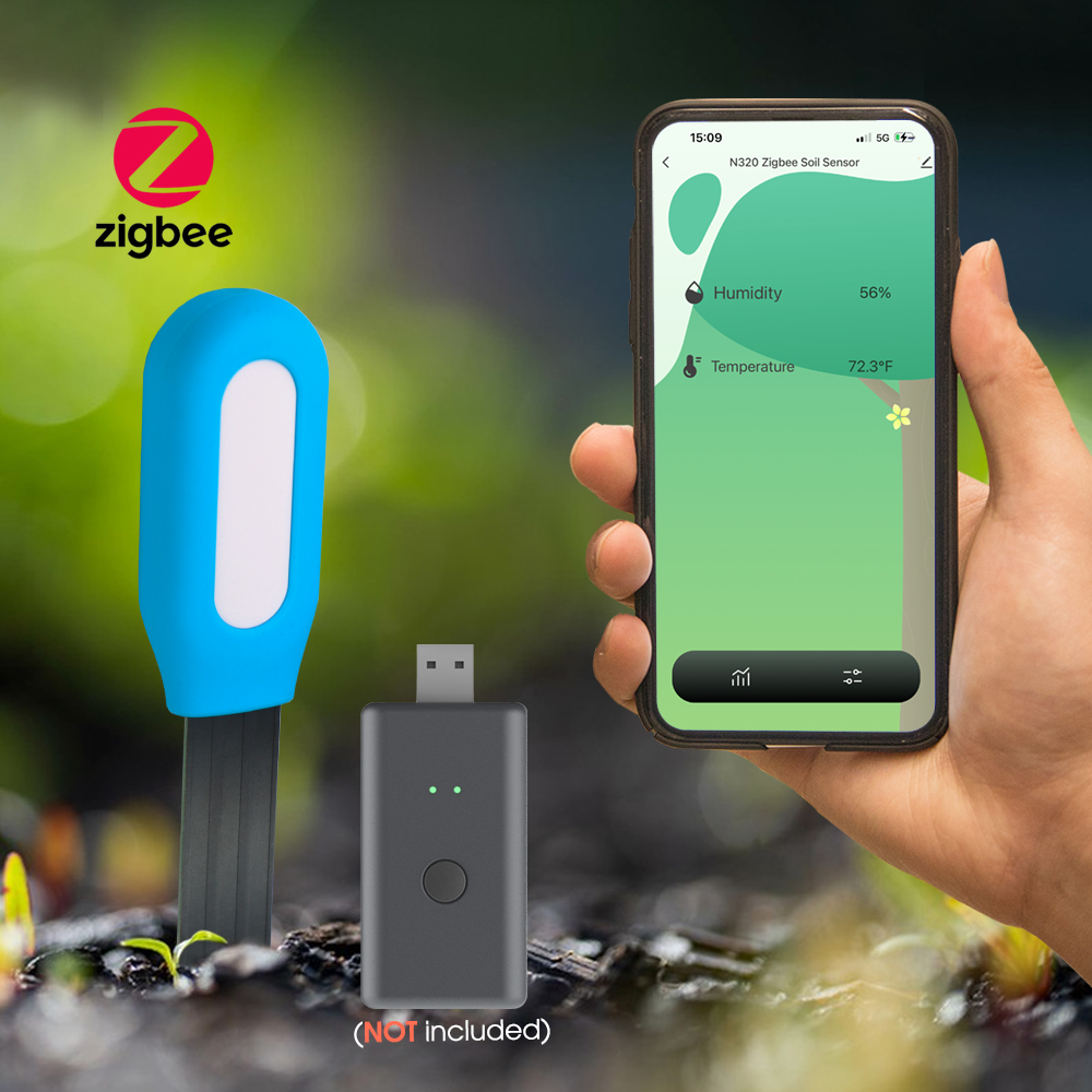 Smart Zigbee Soil Sensor for H - огляд і ціна Smart Garden Devices