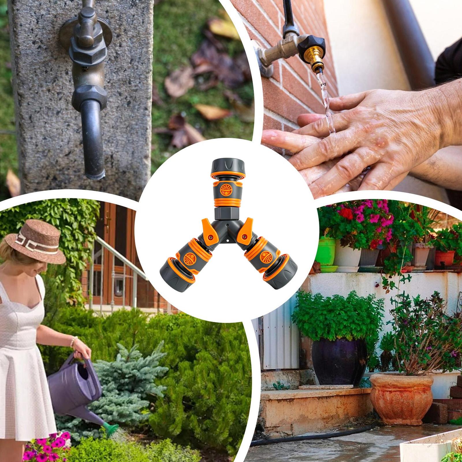 Heavy Duty Quick Connect Three - огляд і ціна Smart Garden Hose Valve
