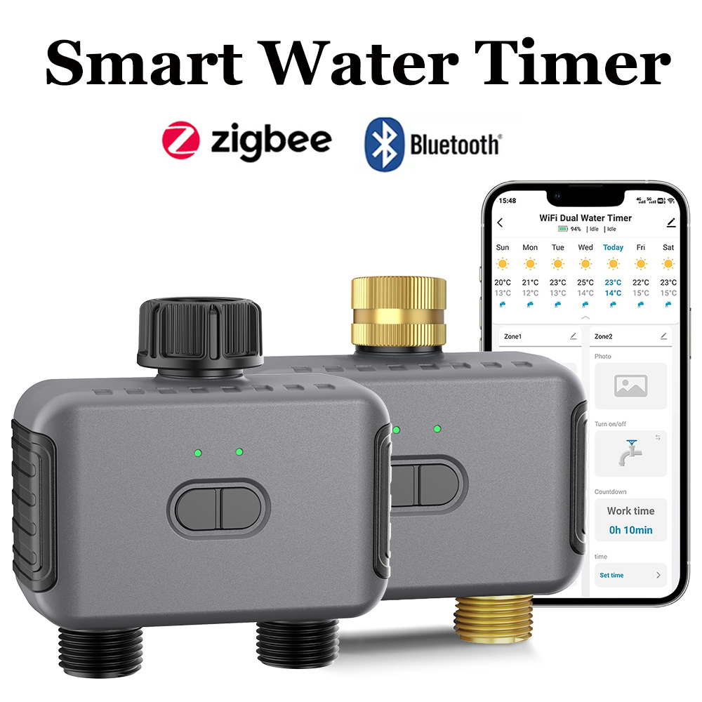 Tuya Smart Water Timer Zigbee/ - огляд і ціна Smart Garden Sprinkler System