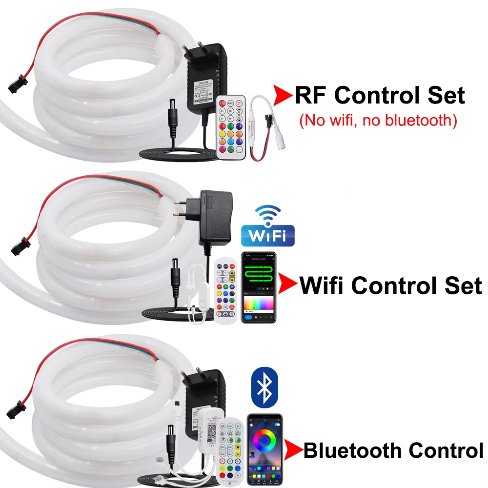 WS2811 Dream Color Round Neon  - огляд і ціна Smart Garden Led Lights