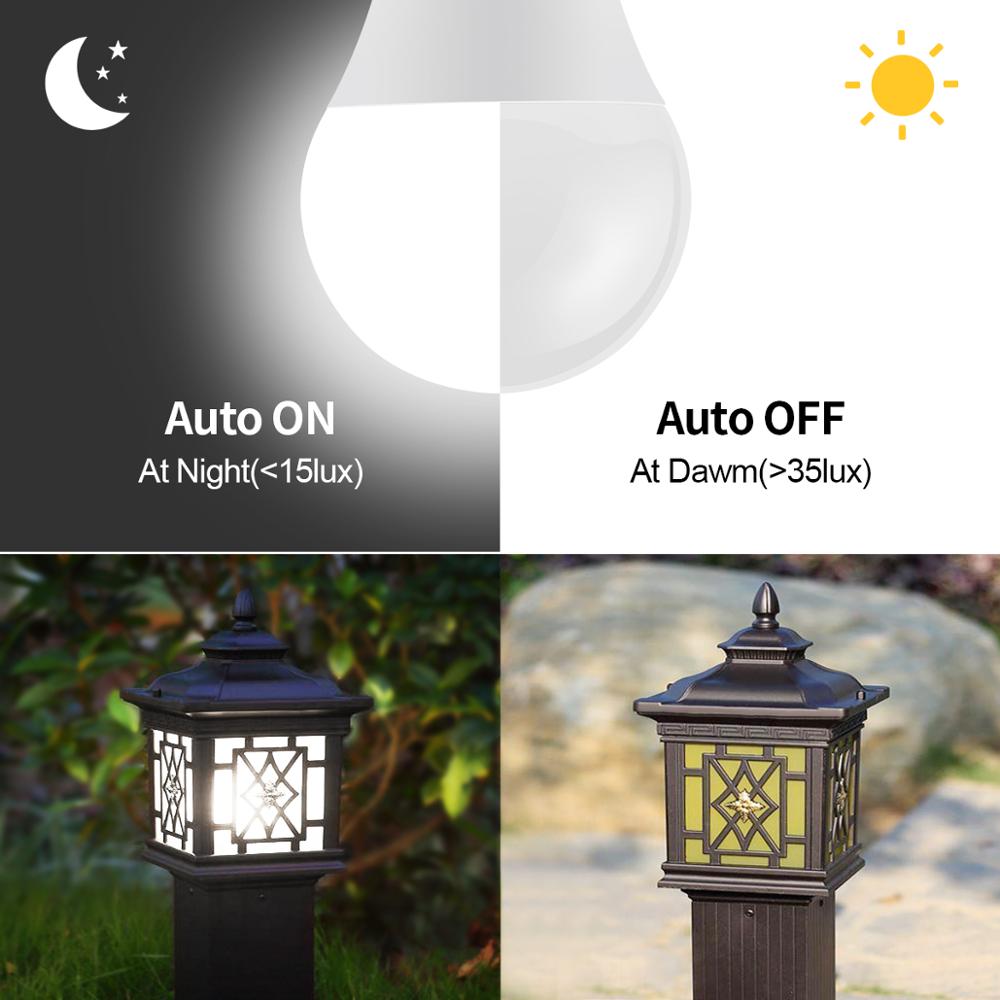 15W E27 LED Dusk to Dawn Night - огляд і ціна Smart Garden Led Lights