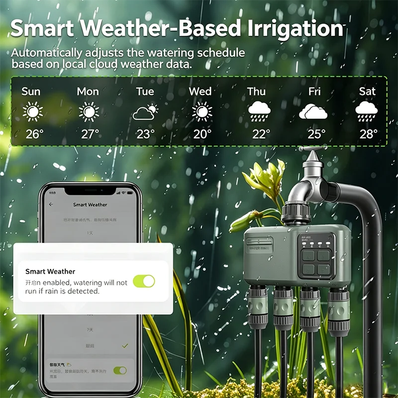 Plant Self Watering System WiF - огляд і ціна Smart Garden Iot