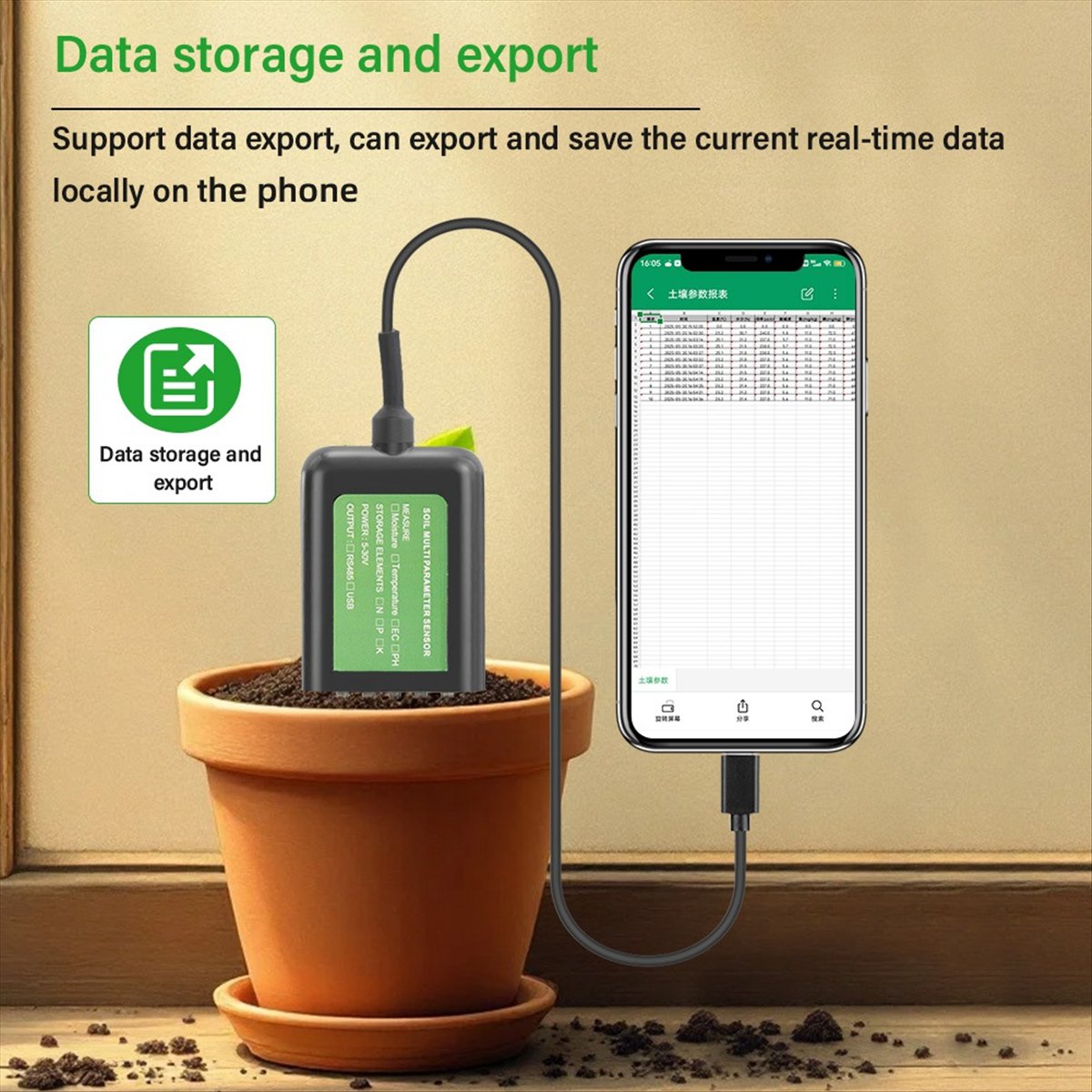 A08I Soil PH Meter Moisture Te - огляд і ціна Smart Garden Nutrients