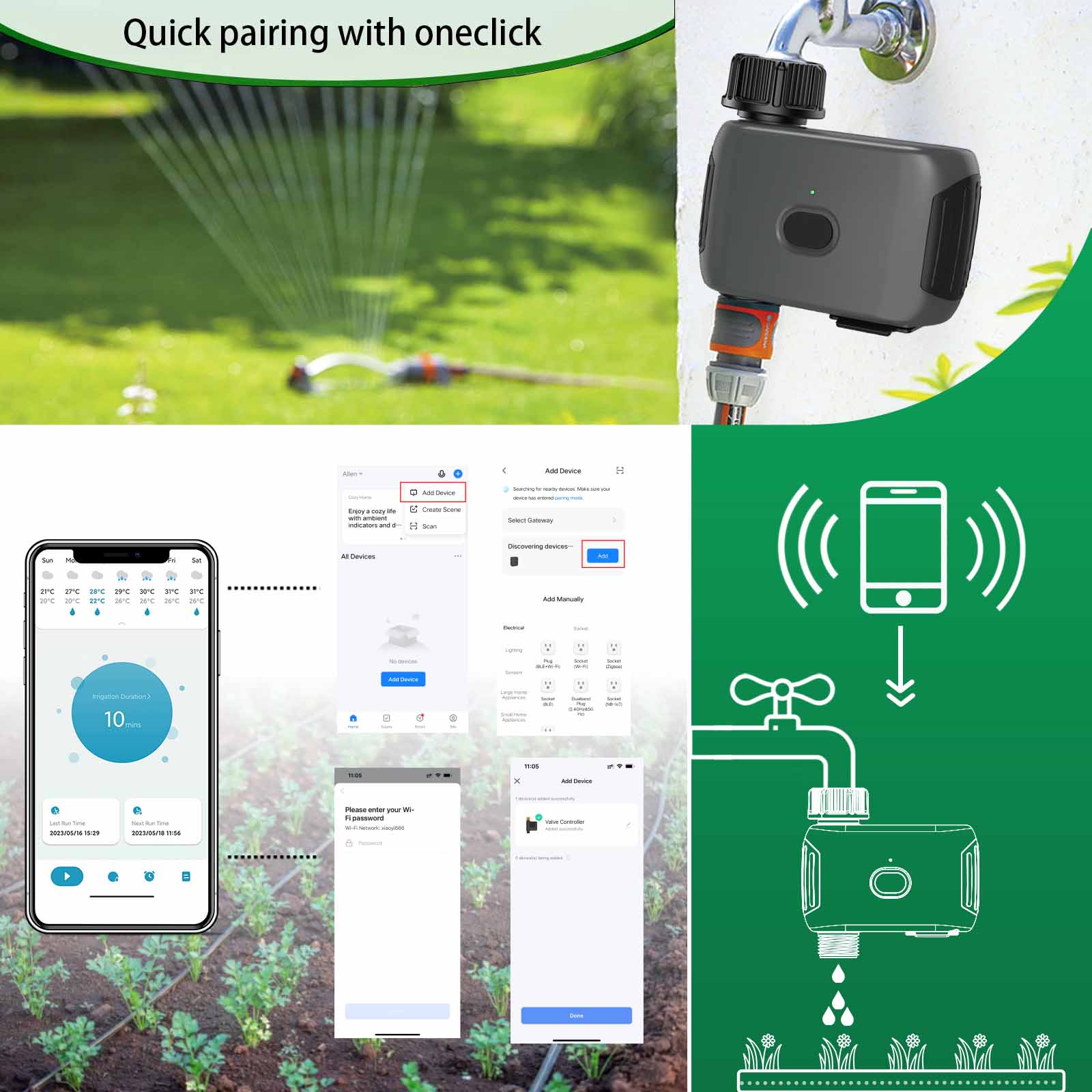 INSOMA automatic plant irrigat - огляд і ціна Smart Garden Devices