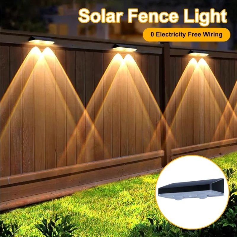 RGB Solar Fence Lights Outdoor - огляд і ціна Smart Garden Smart Fence