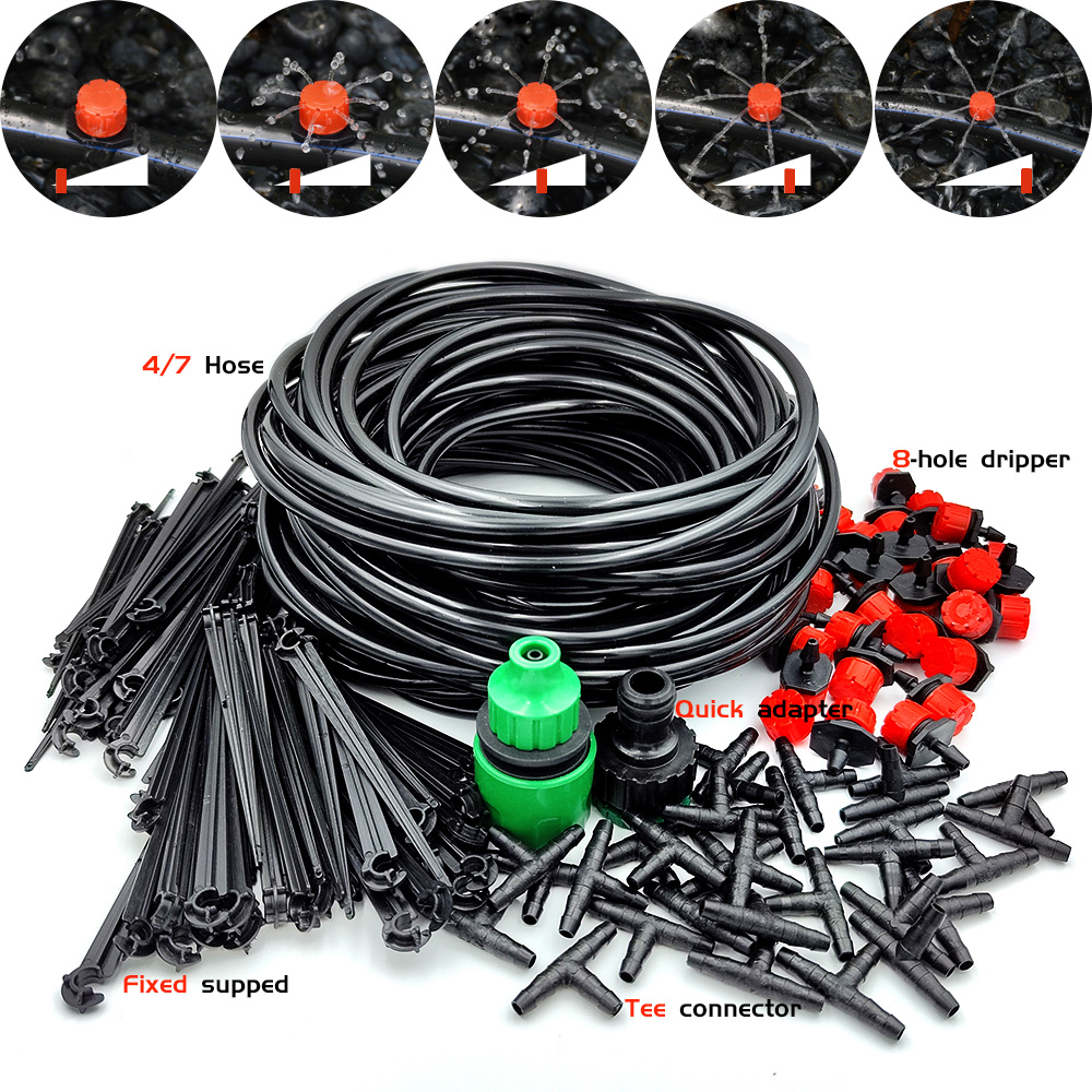 Greenhouse 15M-30M DIY Drip Ir - огляд і ціна Smart Garden Sprinkler System