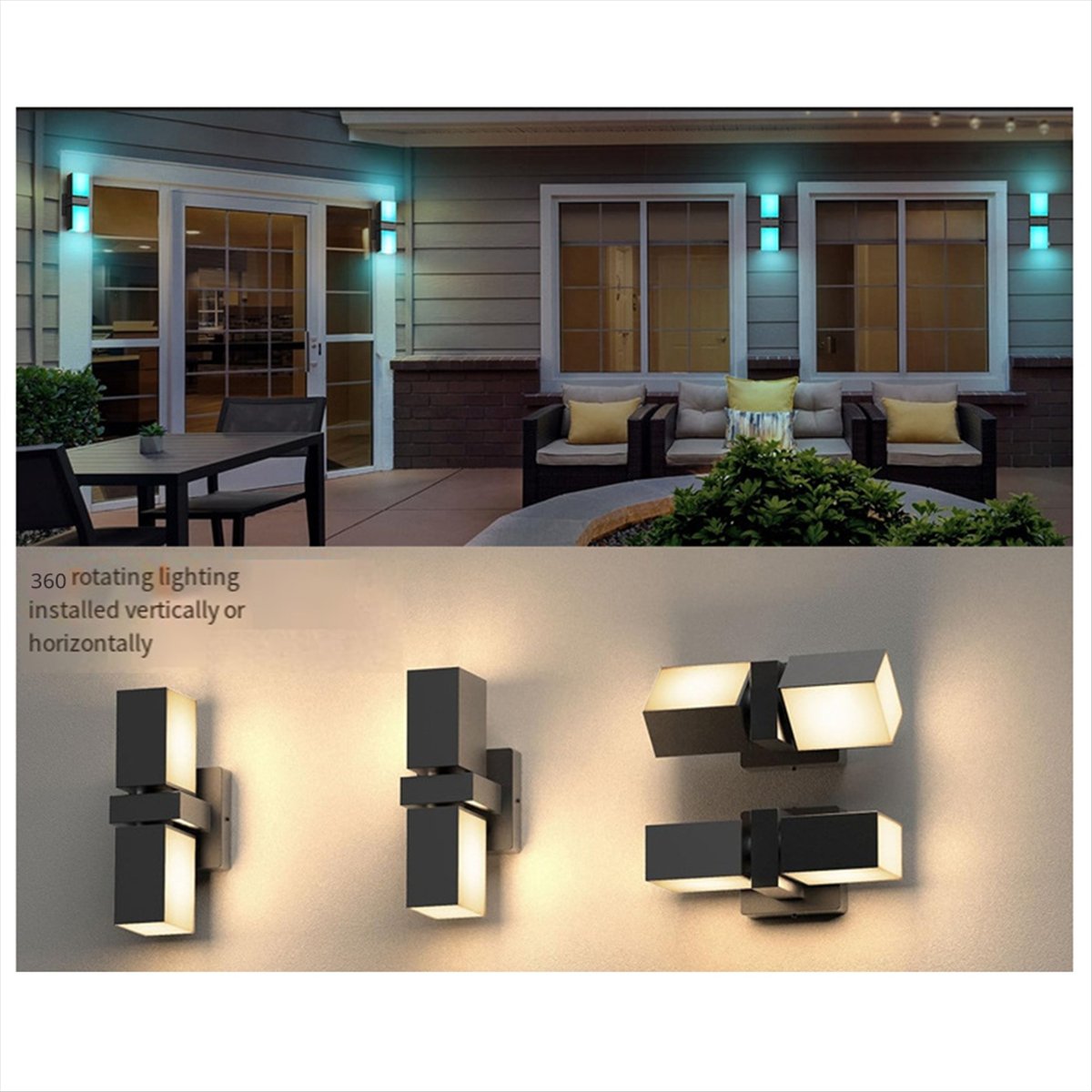 AA19 LED Wall Light Dual Head  - огляд і ціна Smart Garden Smart Fence