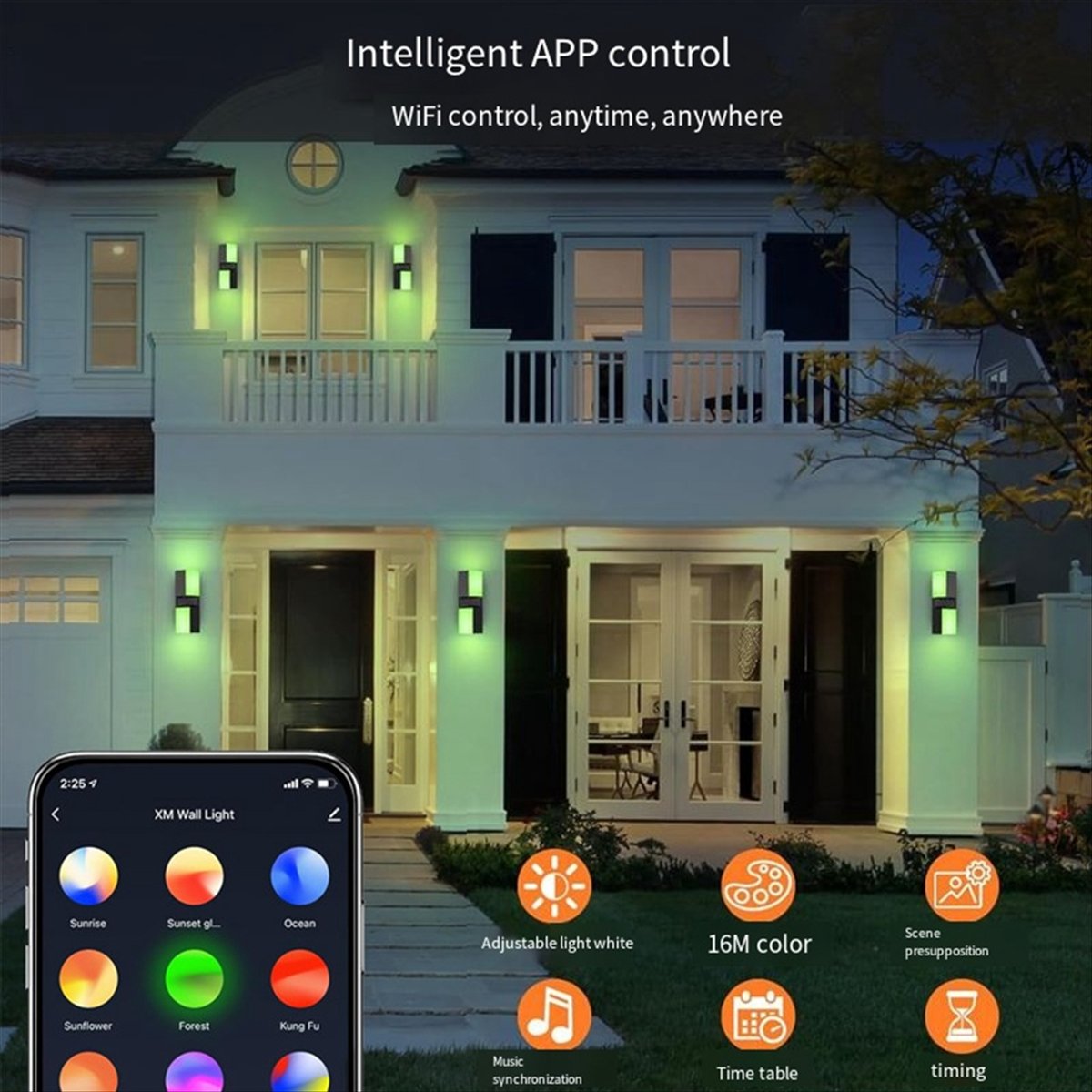 AA19 LED Wall Light Dual Head  - огляд і ціна Smart Garden Smart Fence