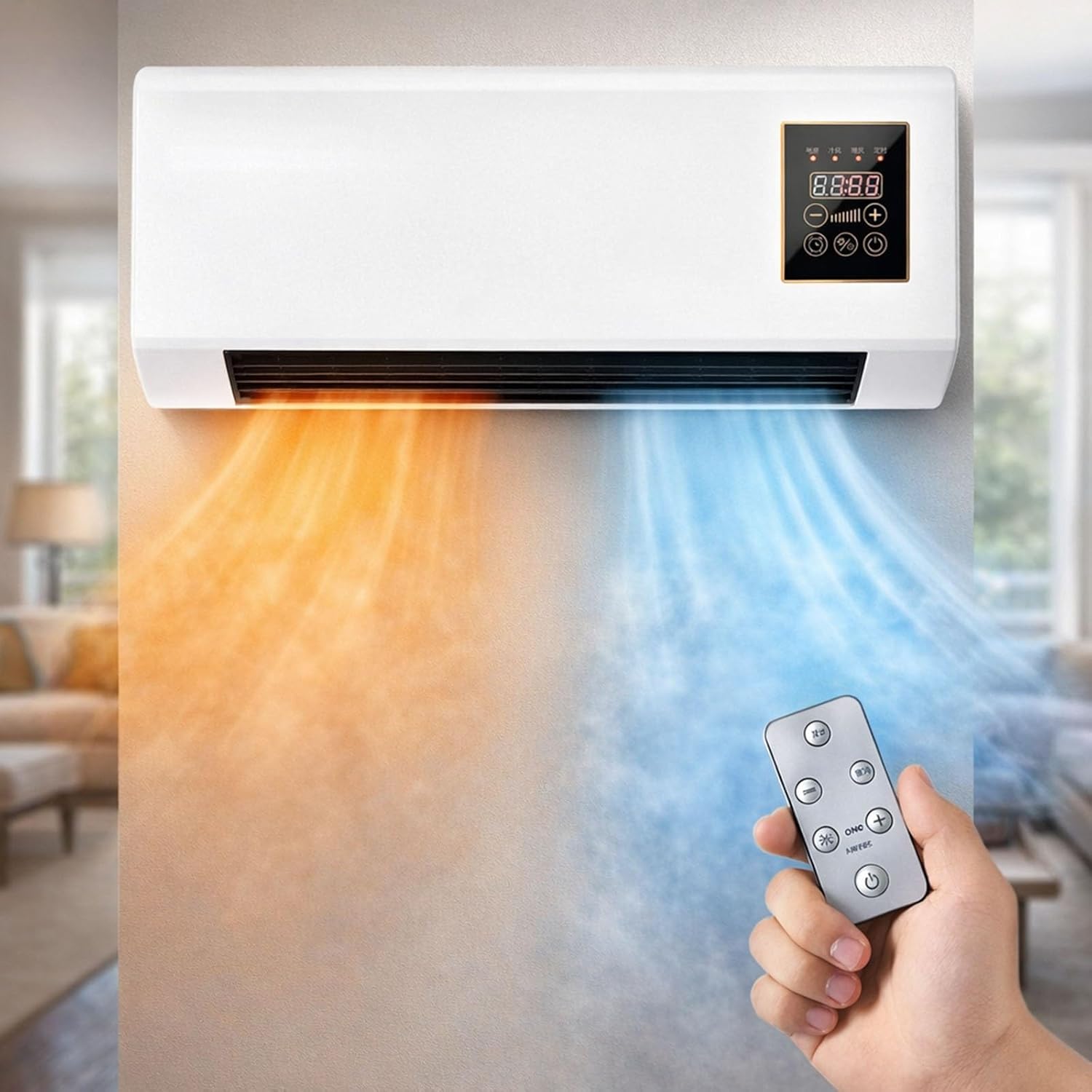 Portable Wall-Mounted Air Cond - огляд і ціна Smart Garden Offices