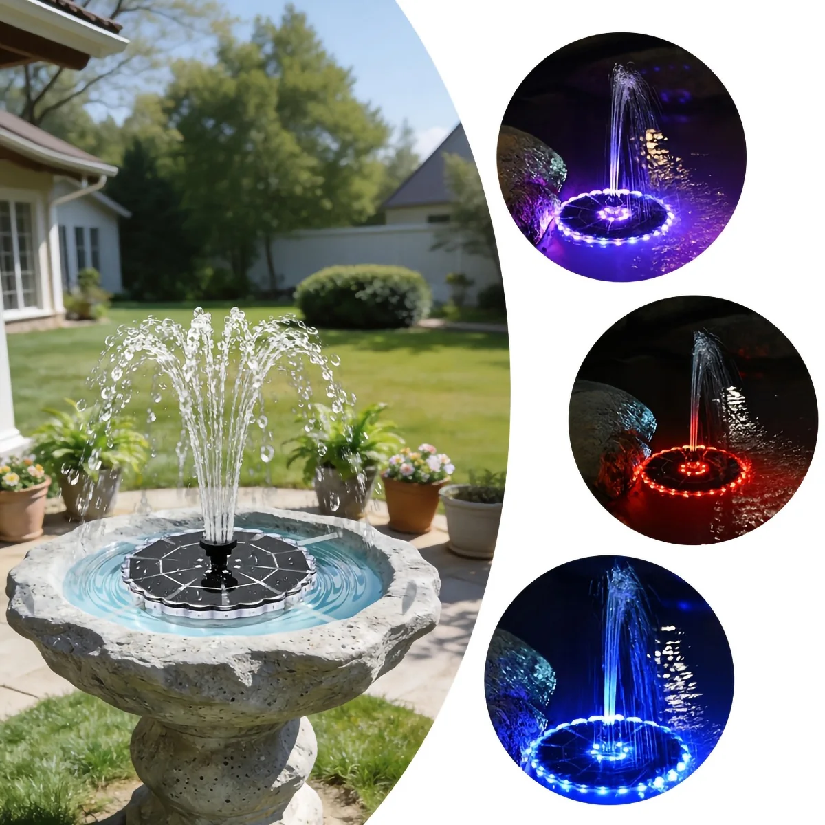 3.5W Outdoor Solar Fountain fo - огляд і ціна Smart Garden Solar