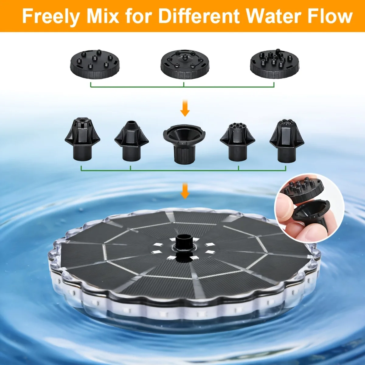 3.5W Outdoor Solar Fountain fo - огляд і ціна Smart Garden Solar