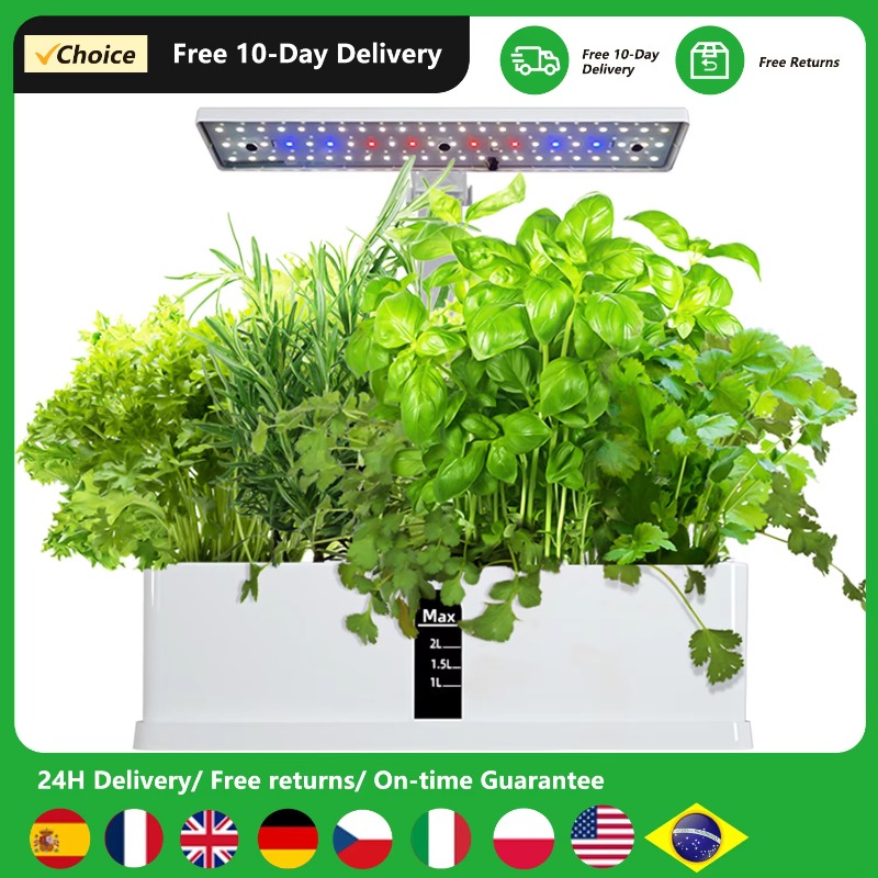 9 Pods Smart Hydroponics Growi - огляд і ціна Hydroponic Grow Pod