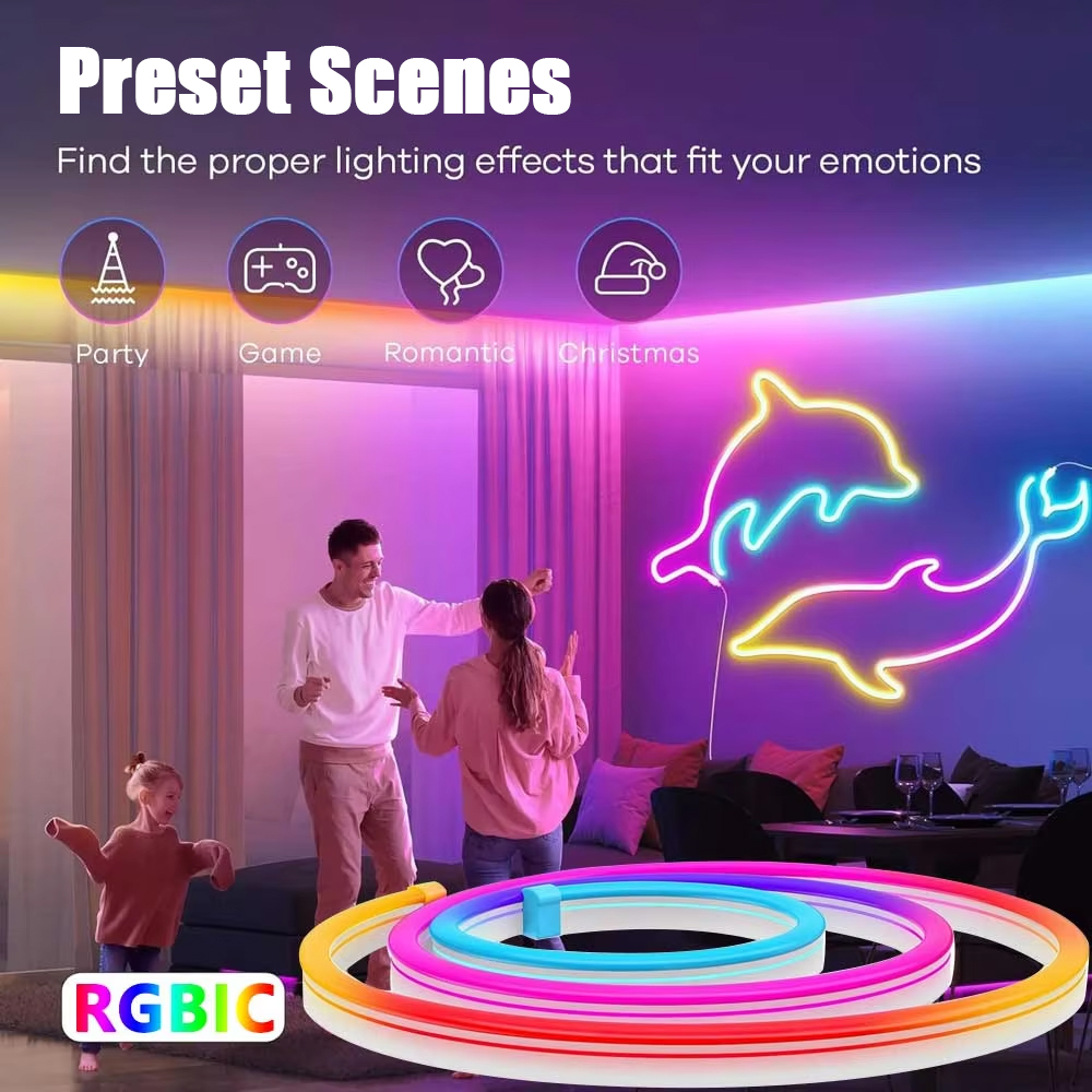 WISCOLOR 24V TUYA WIFI Neon St - огляд і ціна Smart Garden Led Lights