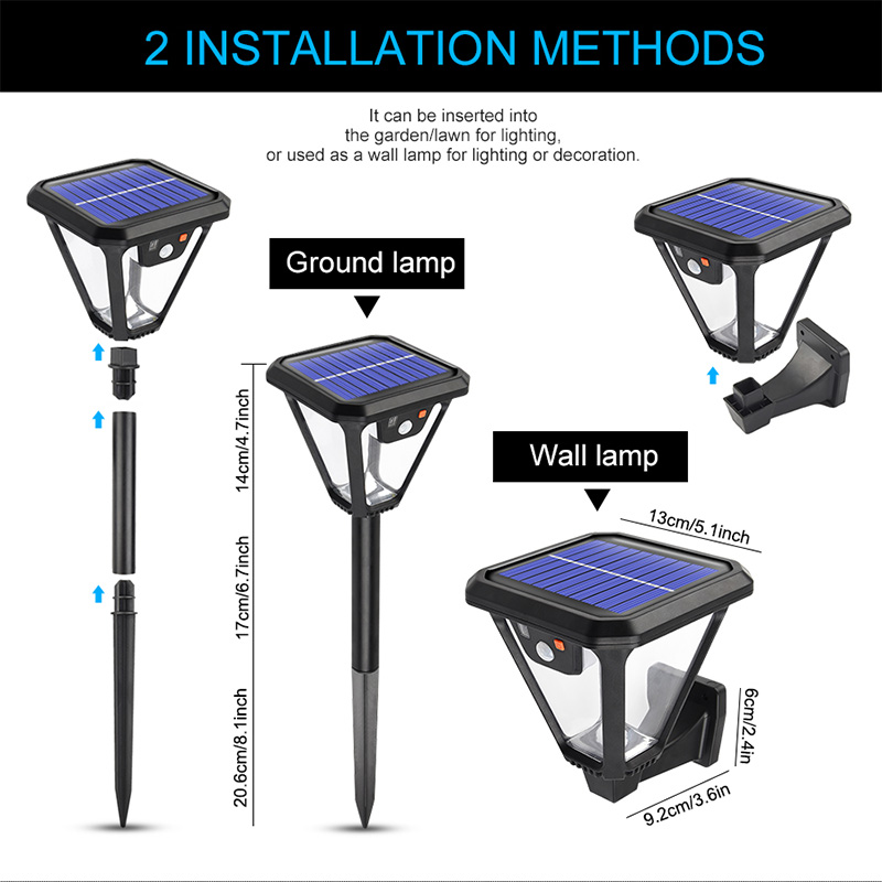 Solar Wall Light Waterproof Ou - огляд і ціна Smart Garden Led Lights