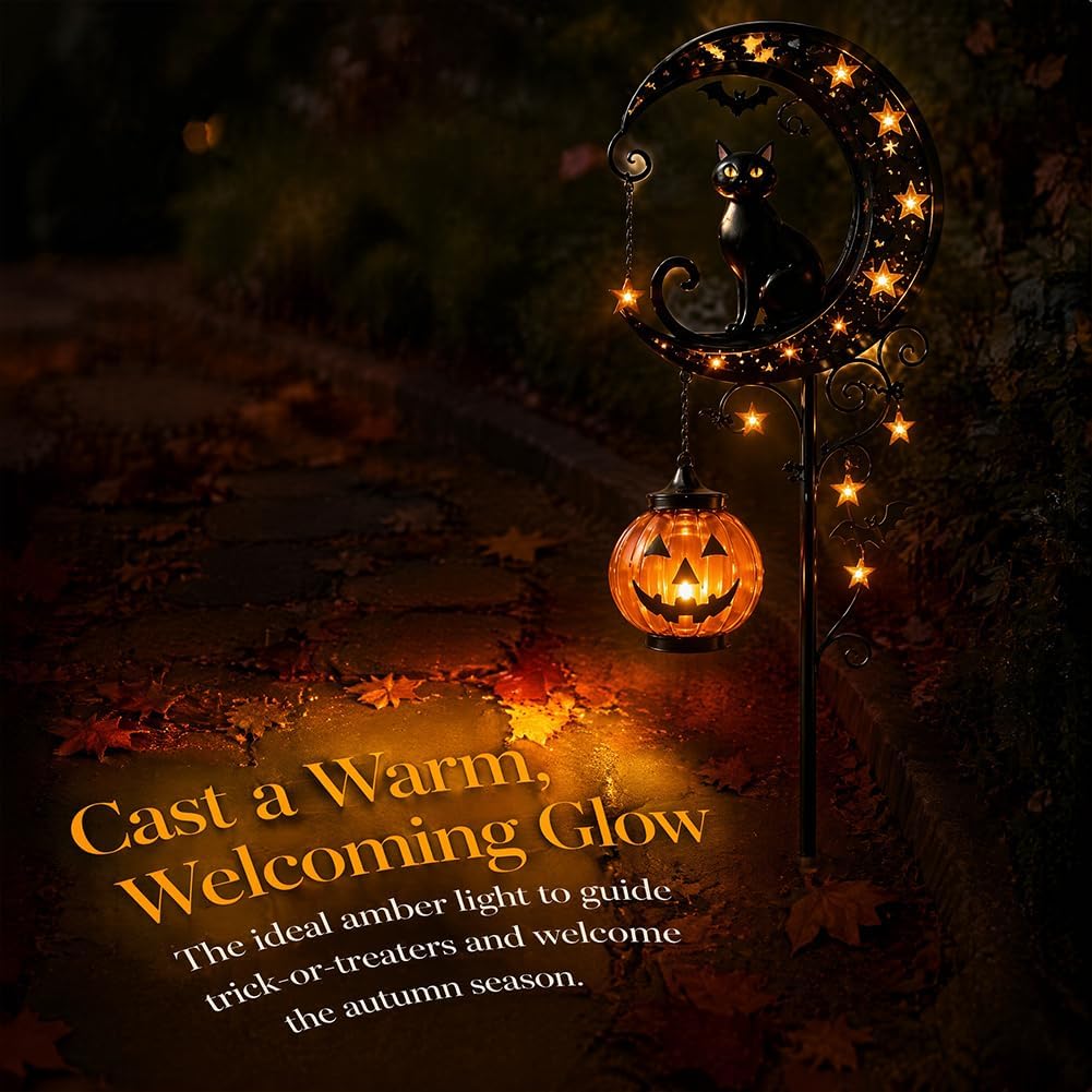 Solar Halloween Black Cat & Pu - огляд і ціна Smart Garden Solar