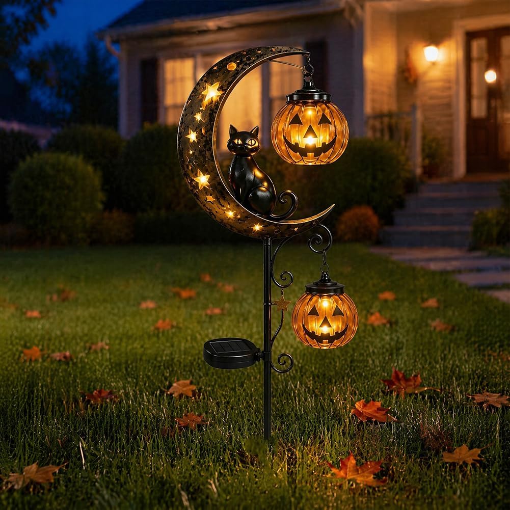 Solar Halloween Black Cat & Pu - огляд і ціна Smart Garden Solar