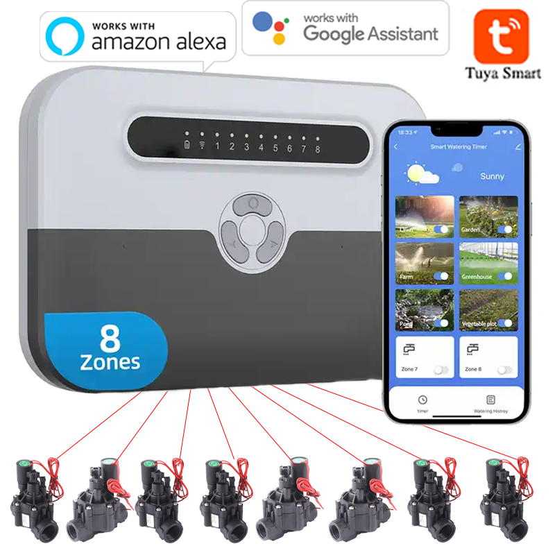 8 Station WiFi Indoor Smart Sp - огляд і ціна Smart Garden Monitoring System
