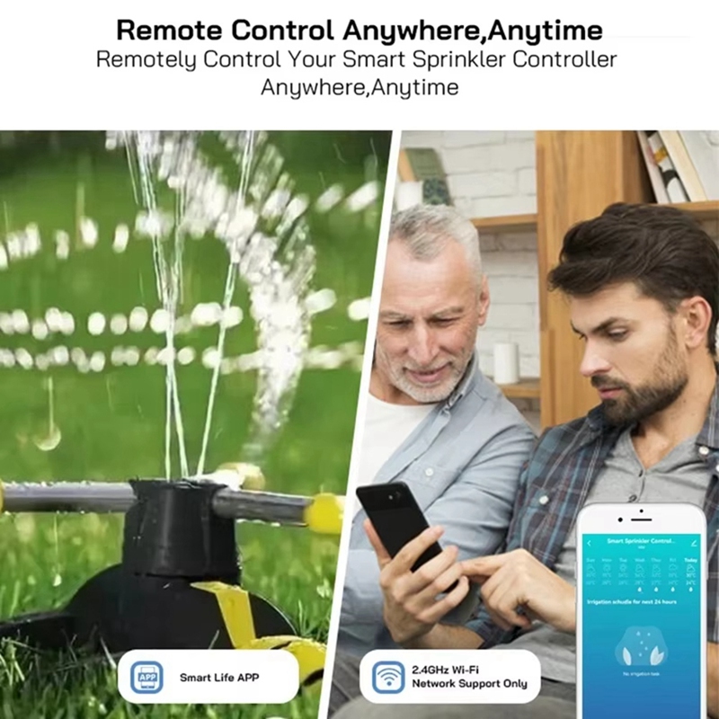 Tuya WiFi Smart Sprinkler Cont - огляд і ціна Smart Garden Devices
