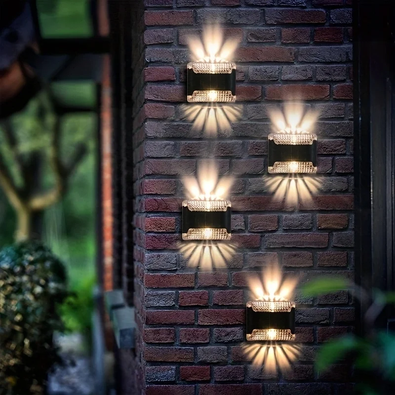 4pc Solar Wall Light: Outdoor  - огляд і ціна Smart Garden Led Lights