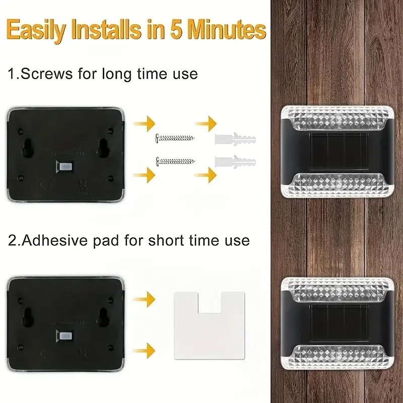 4pc Solar Wall Light: Outdoor  - огляд і ціна Smart Garden Led Lights