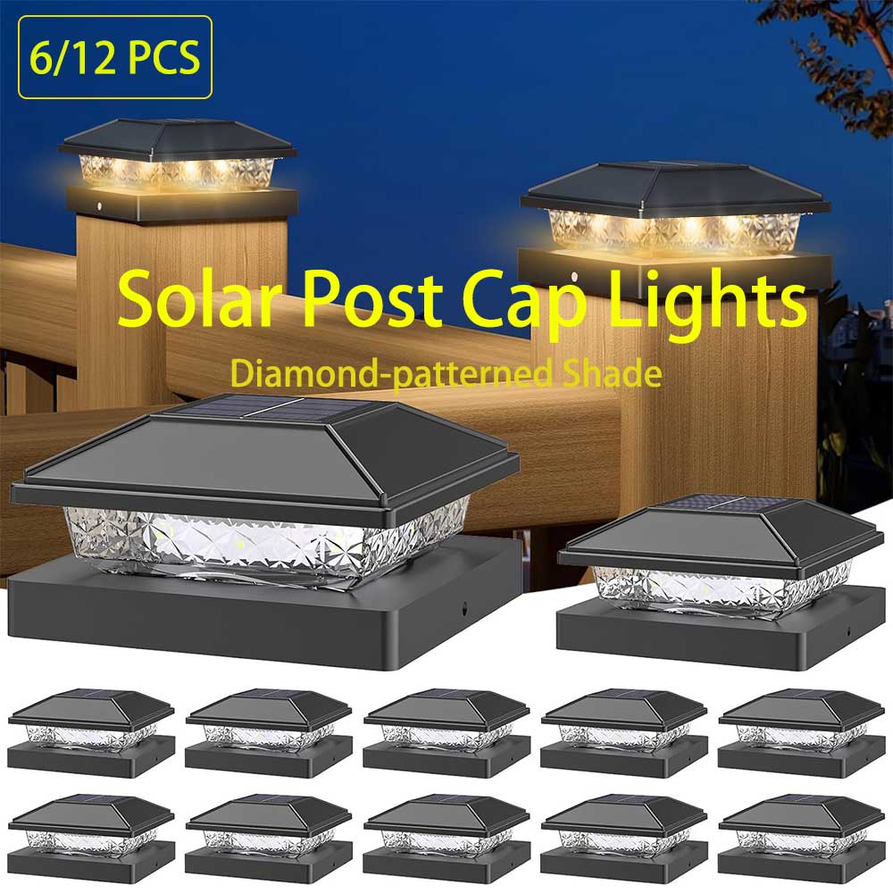 6/12X Outdoor Solar Post Cap L - огляд і ціна Smart Garden Smart Fence
