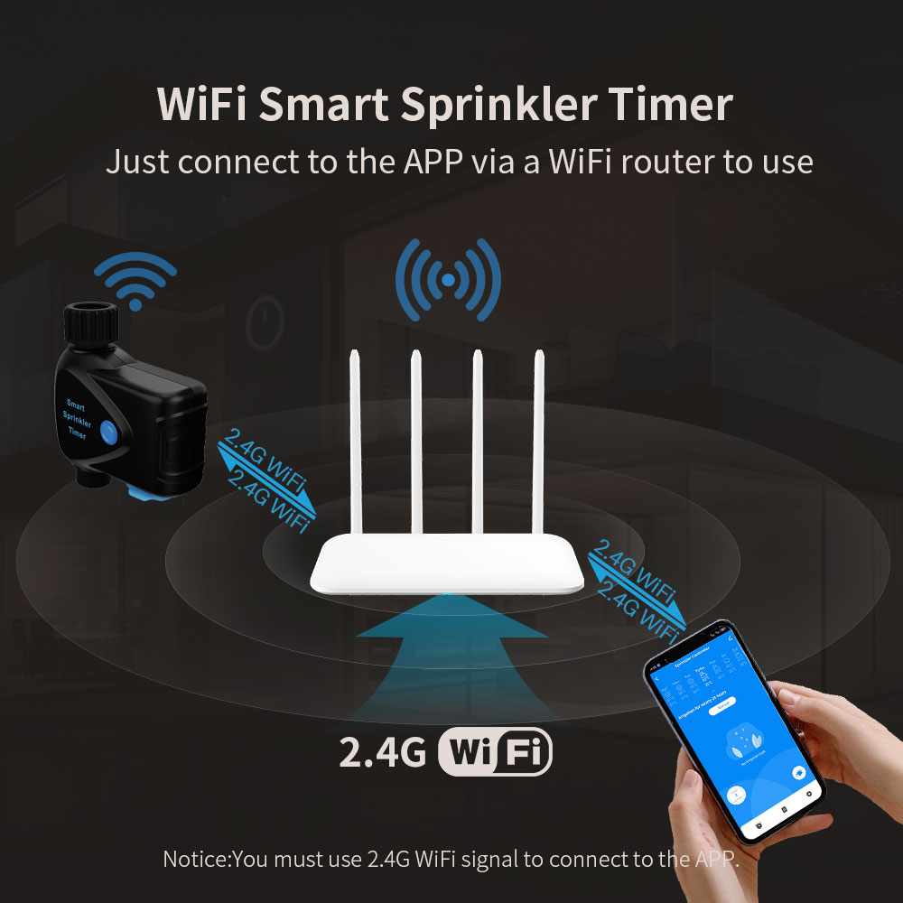 Tuya WiFi Smart Water Device w - огляд і ціна Smart Garden Devices
