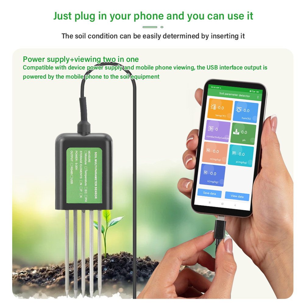 YIERYI Soil pH Meter Moisture  - огляд і ціна Smart Garden Nutrients