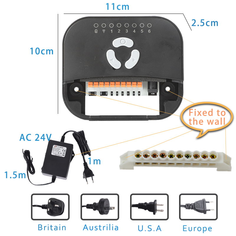 6 Zone WIFI Connect Tuya Smart - огляд і ціна Smart Garden Monitoring System