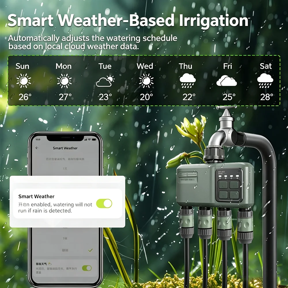 WiFi RF433 Smart Garden Sprink - огляд і ціна Smart Garden Devices