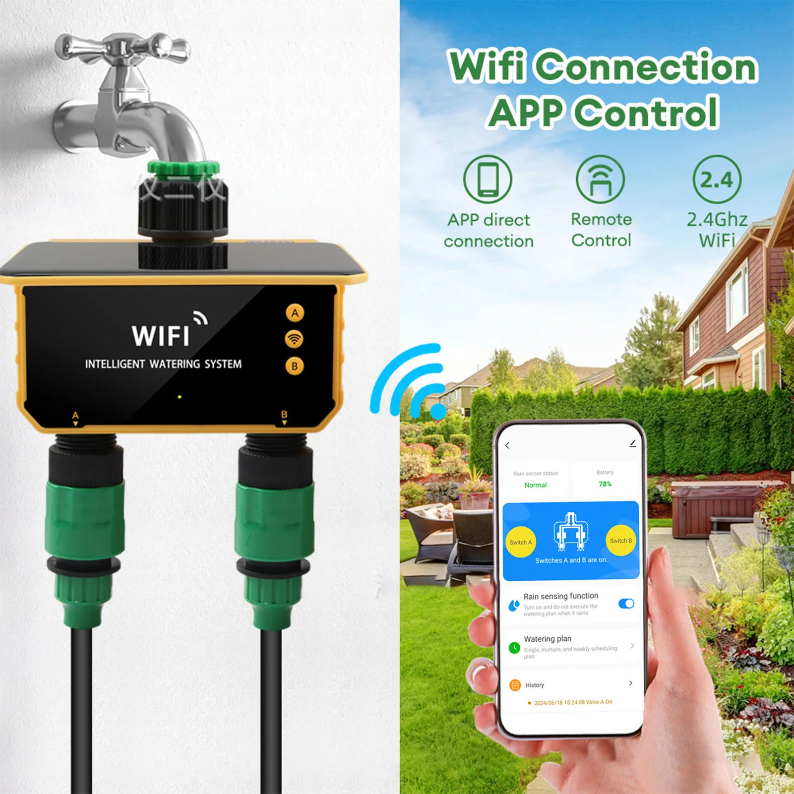 Solar WiFi Smart Irrigation Ti - огляд і ціна Smart Garden Solar