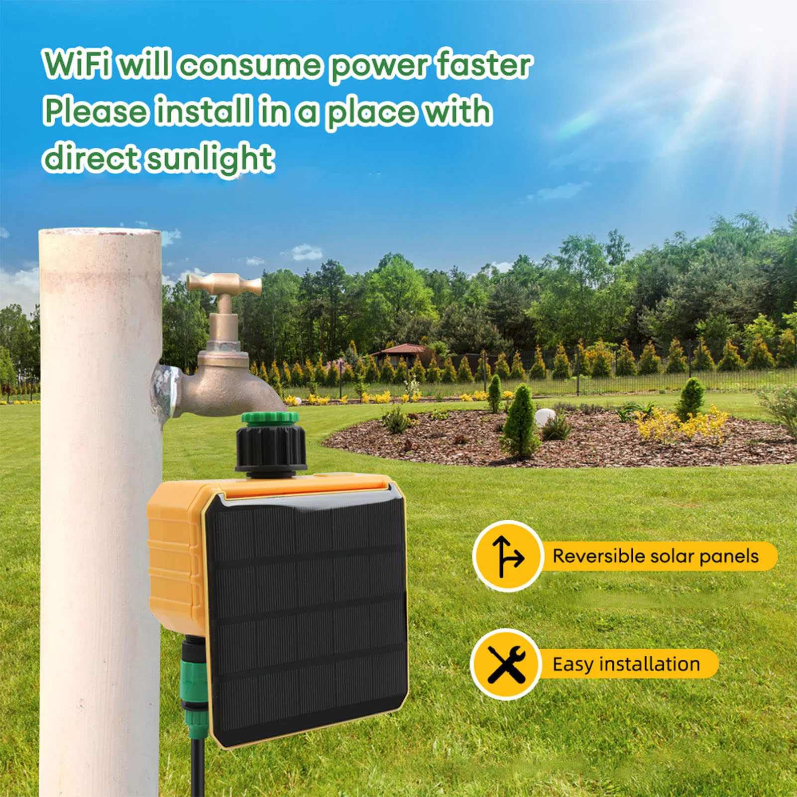 Solar WiFi Smart Irrigation Ti - огляд і ціна Smart Garden Solar