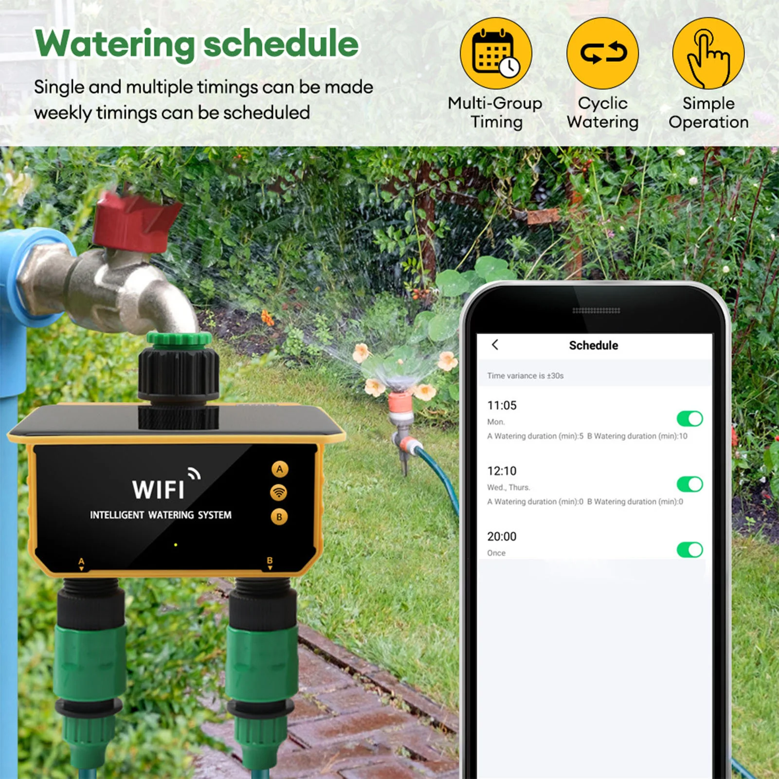 Solar WiFi Smart Irrigation Ti - огляд і ціна Smart Garden Solar