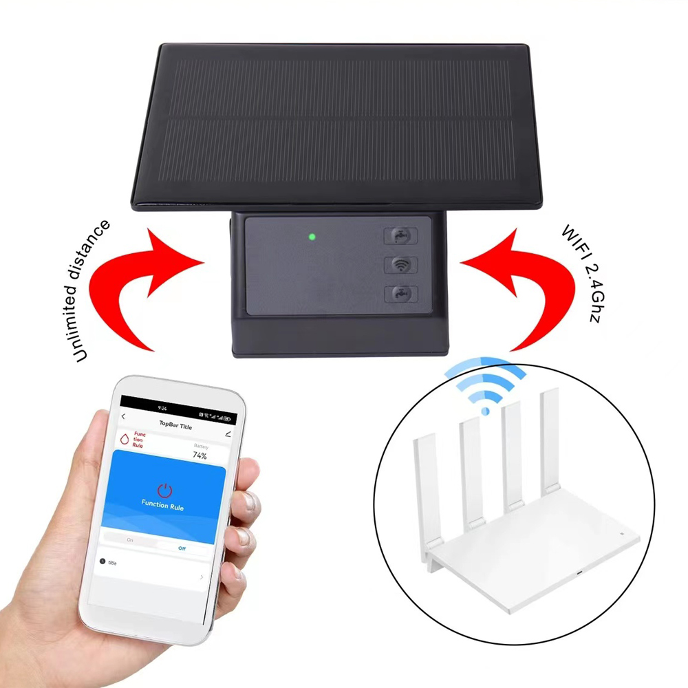 Tuya WiFi Solar Water Pump Tim - огляд і ціна Smart Garden Iot