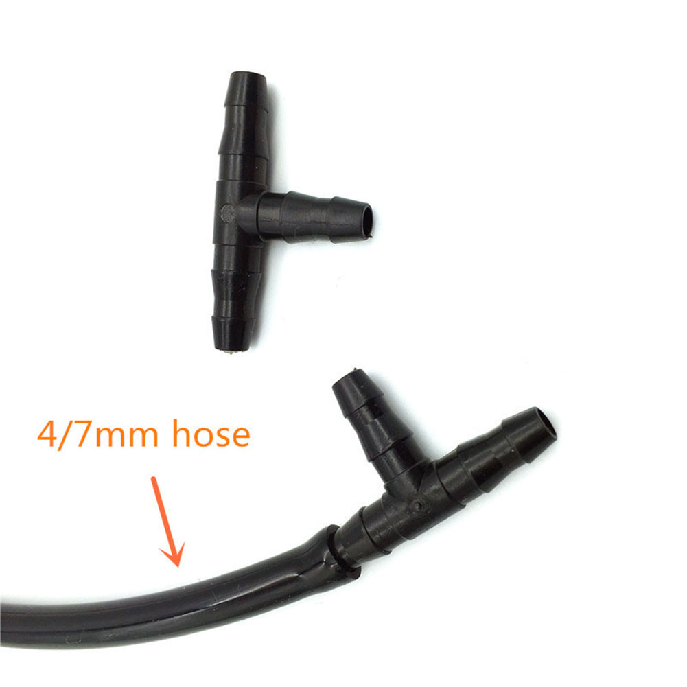 50 Pcs Black 1/4 Inch Barbed T - огляд і ціна Smart Garden Sprinkler System