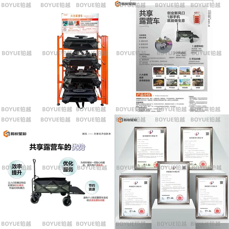Portable Folding Camping Wagon - огляд і ціна Smart Garden Cart