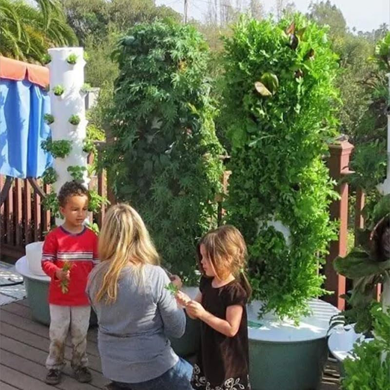 Vertical Hydroponic Grow Tower - огляд і ціна Hydroponic Grow Pod