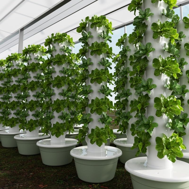 Vertical Hydroponic Grow Tower - огляд і ціна Hydroponic Grow Pod